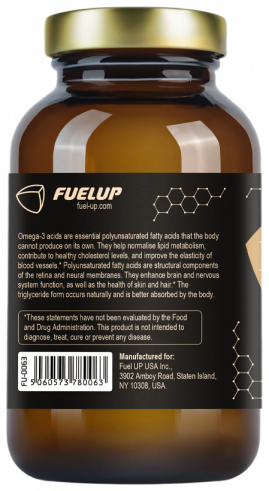 FuelUp Omega 3 1000 mg, 90 капсул