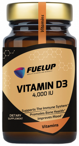 FuelUp Vitamin D3, 240 капсул
