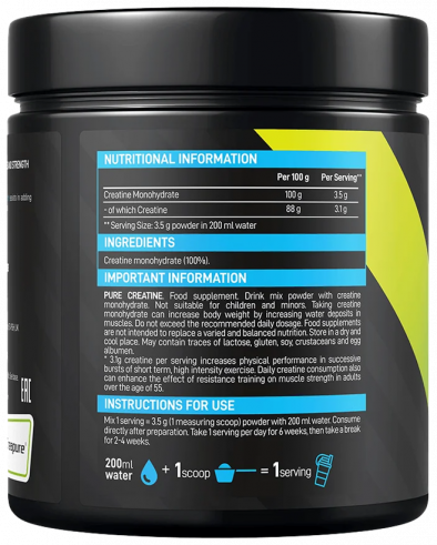 VP Laboratory Pure Creatine, Пуре Креатин, 300 грамм