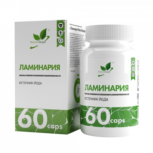 Natural Supp Kelp, 60 капсул