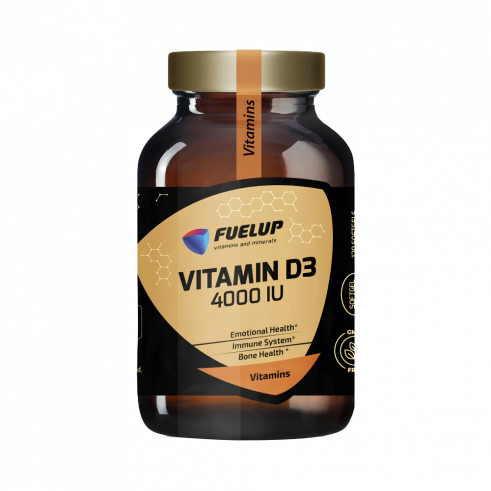 FuelUp Vitamin D3 4000 IU, 240 капсул
