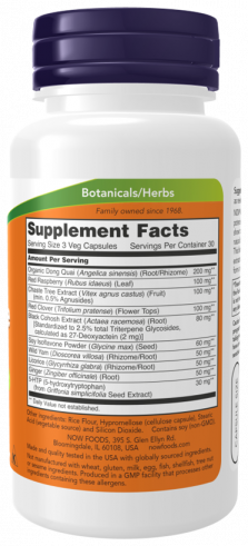 NOW Menopause Support, 90 капсул