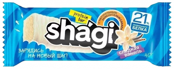 ProteinRex Протеиновый батончик Shagi, 40 грамм