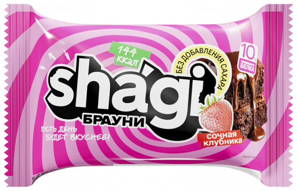 ProteinRex Пирожное протеиновое Shagi, 35 грамм