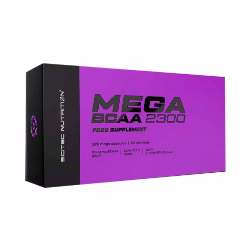 Scitec Nutrition Mega BCAA 2300, 120 капсул