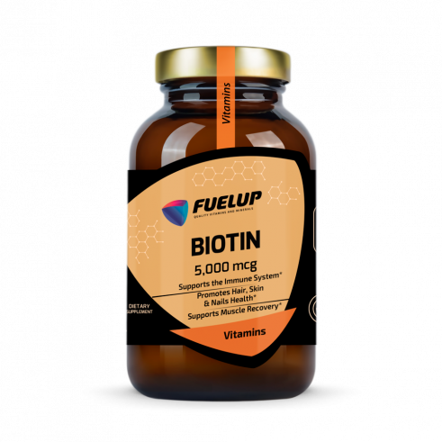 FuelUp Biotin 5000 mcg, 60 капсул