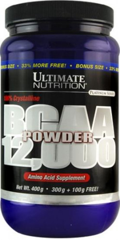 Ultimate Nutrition BCAA Powder 12000, 400 г