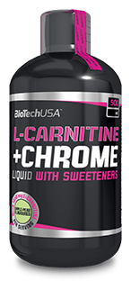 BioTech USA L - Carnitine + Chrome, 500 мл