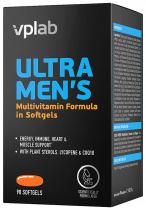 VP Laboratory Ultra Men&rsquo;s Multivitamin Formula, Ультра Менс Мультивитамин Формула, 90 капсул