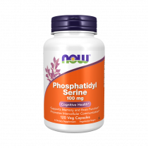 NOW Phosphatidylserine, Фосфатидилсерин, 120 капсул