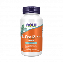 NOW L-OptiZinc 30 mg, 100 капсул