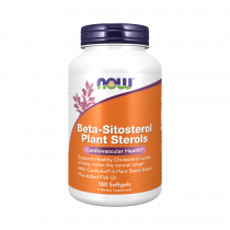 NOW Beta-Sitosterol Plant Sterols, 180 капсул