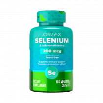 Orzax Selenium 200 mcg, 180 капсул